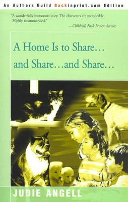 A Home is to Share...and Share...and Share...