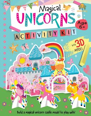 Booktopus Build It Activity Kit - Magical Unicorns 3D Model Making Kit with Book - DIY Craft Kit for Kids 3-6+ Years - Learning Through Play