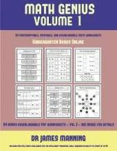 Kindergarten Books Online (Math Genius Vol 1): This Book Is Designed for Preschool Teachers to Challenge More Able Preschool Students: Fully Copyable, Printable, and Downloadable