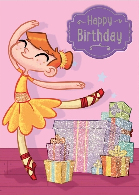 Ballet - Happy Birthday Card-Book: 6 Card-Book Pack
