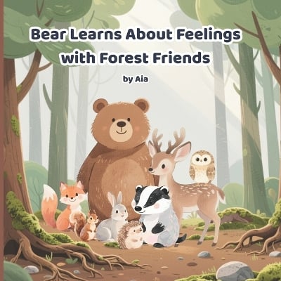 Bear Learns About Feelings with Forest Friends: A Gentle Children's Picture Book to Explore Emotions, Kindness, and Friendship (Ages 3-8)