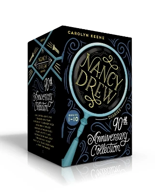 Nancy Drew Diaries 90th Anniversary Collection (Boxed Set): Curse of the Arctic Star; Strangers on a Train; Mystery of the Midnight Rider; Once Upon a Thriller; Sabotage at Willow Woods; Secret at Mystic Lake; The Phantom of Nantucket; The Magician's Secr