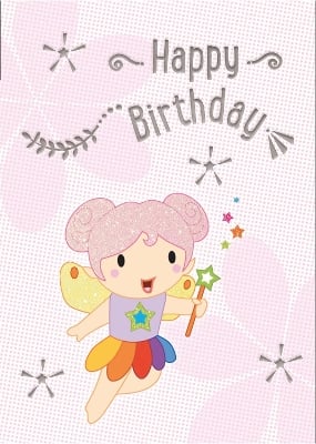 Enchanted Forest - Happy Birthday Card-Book: 6 Card-Book Pack