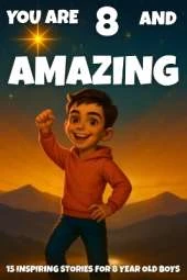 YOU ARE 8 AND AMAZING! Inspiring Stories for 8-Year-Old Boys: 15 Motivating Tales of Bravery, Confidence, Friendship, and Kindness