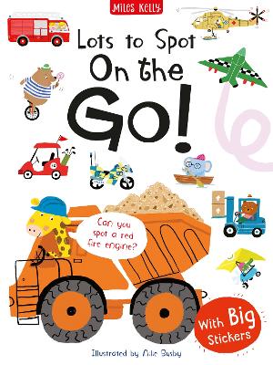 Lots to Spot Sticker Book: On the Go!