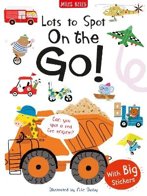 Lots to Spot Sticker Book: On the Go!