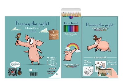 Barney the Piglet-Following the Nose (with Coloring Book and Pencil)