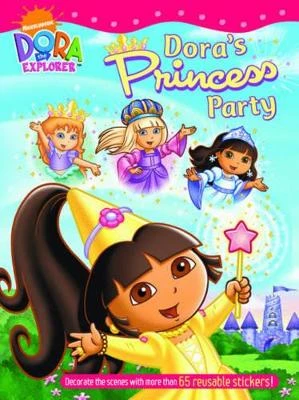 Dora's Princess Party Sticker Book