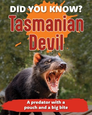 Did You Know? Tasmanian Devil: A predator with a pouch and a big bite
