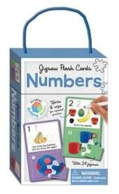 Building Blocks Numbers Jigsaw Flash Cards