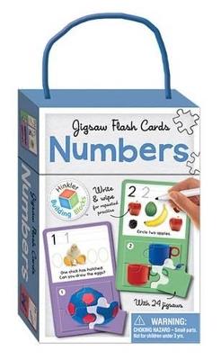 Building Blocks Numbers Jigsaw Flash Cards