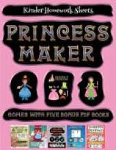 Kinder Homework Sheets (Princess Maker - Cut and Paste): This book comes with a collection of downloadable PDF books that will help your child make an excellent start to his/her education. Books are designed to improve hand-eye coordination, develop fine