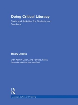 Doing Critical Literacy: Texts and Activities for Students and Teachers
