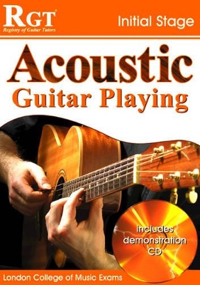 London College of Music Acoustic Guitar Initial Stage (with CD)