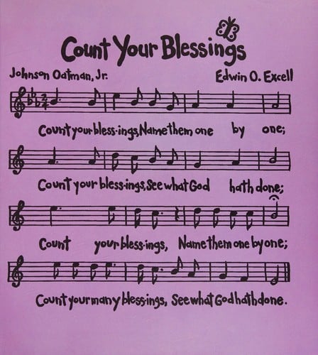 Count Your Blessings