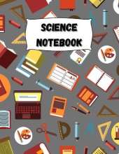 Science Notebook: Large Simple Graph Paper Notebook / Science Notebook / 120 Quad ruled 5x5 pages 8.5 x 11 / Grid Paper Notebook for Science Students