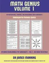 Kindergarten Number Games (Math Genius Vol 1): This Book Is Designed for Preschool Teachers to Challenge More Able Preschool Students: Fully Copyable, Printable, and Downloadable