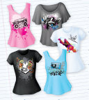 Glamour Girl Portfolio: Learn to Be a T-Shirt Designer!
