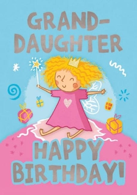 Fairies (Granddaughter) - Happy Birthday Card-Book: 6 Card-Book Pack