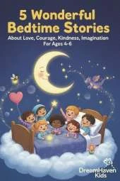 5 Wonderful Bedtime Stories: About Love, Courage, Kindness, Imagination For Ages 4-6
