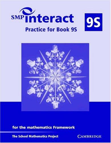 SMP Interact Practice for Book 9S: For the Mathematics Framework