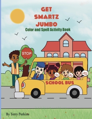 Gets Smartz Jumbo Color and Spell Activity Book