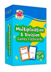Multiplication & Division Games Flashcards for Ages 8-9 (Year 4)