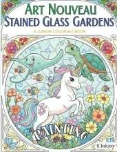 Art Nouveau Stained Glass Gardens Junior: The Painting Studio