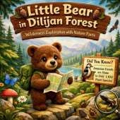 Little Bear in Dilijan Forest - Wilderness Exploration with Nature Facts: A beautifully illustrated story of curiosity, nature, and discovery inspired by Armenia's wild forests
