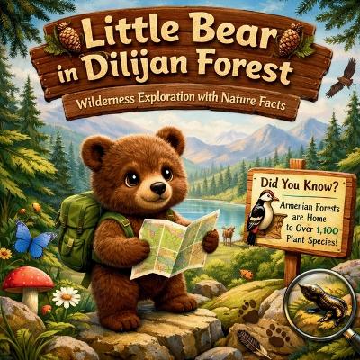 Little Bear in Dilijan Forest - Wilderness Exploration with Nature Facts: A beautifully illustrated story of curiosity, nature, and discovery inspired by Armenia's wild forests