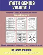 Numbers Worksheets (Math Genius Vol 1): This Book Is Designed for Preschool Teachers to Challenge More Able Preschool Students: Fully Copyable, Printable, and Downloadable