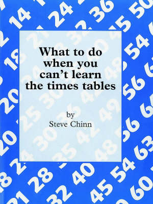 What to Do When You Can't Learn the Times Table