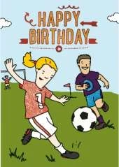 Hobbies - Happy Birthday Card-Book: 6 Card-Book Pack