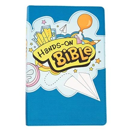 NLT Hands-On Bible Updated Edition Electric Blue
