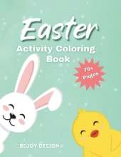 Easter Activity Coloring Book