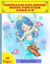 Mermaid Coloring Book for Kids Ages 4-8: - Magnificent Mermaids Coloring Book, Creative Haven Coloring Books, Creative Haven Magnificent, Mermaids are beloved for their mysterious beauty,