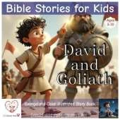 Bible stories for kids: David and Goliath Pixar style illustrated bible story Ages 3-10 Additional contemporary gospel story extended