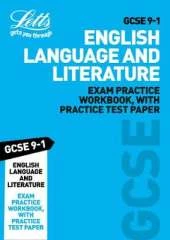 GCSE 9-1 English Language and English Literature Exam Practice Workbook, with Practice Test Paper