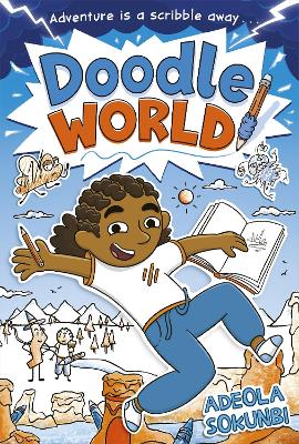 Doodleworld: Adventure is just a scribble away in this fun new graphic novel series!