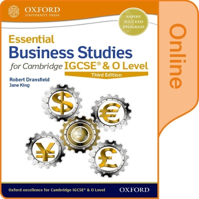 Essential Business Studies for Cambridge IGCSE & O Level: Online Student Book