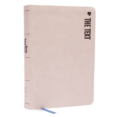 The TEXT Bible: Uncover the message between God, humanity, and you (NET, Stone Leathersoft, Comfort Print)