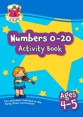 Numbers 0-20 Activity Book for Ages 4-5 (Reception)