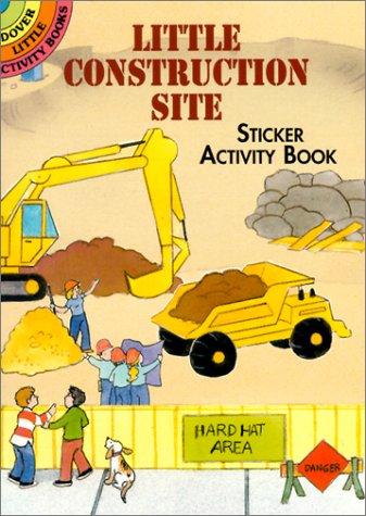 Little Construction Site Sticker Activity Book