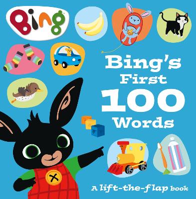 Bing's First 100 Words: A Lift-the-Flap Book
