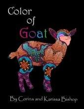 Color of Goat: Adult coloring book