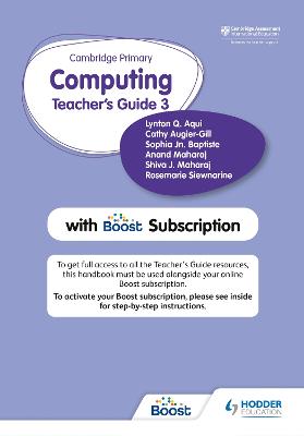 Cambridge Primary Computing Teacher's Guide Stage 3 with Boost Subscription