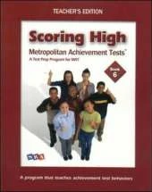 SCORING HIGH ON MAT - TEACHER EDITION GRADE 6