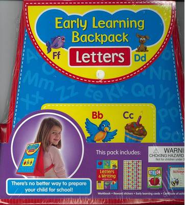 Early Learning Backpack - Letters