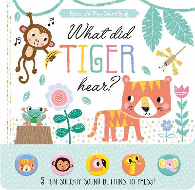 What Did Tiger Hear?: 5 Fun Squishy Sound Buttons To Press!