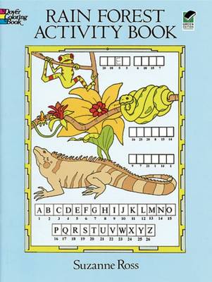 Rain Forest Activity Coloring Book